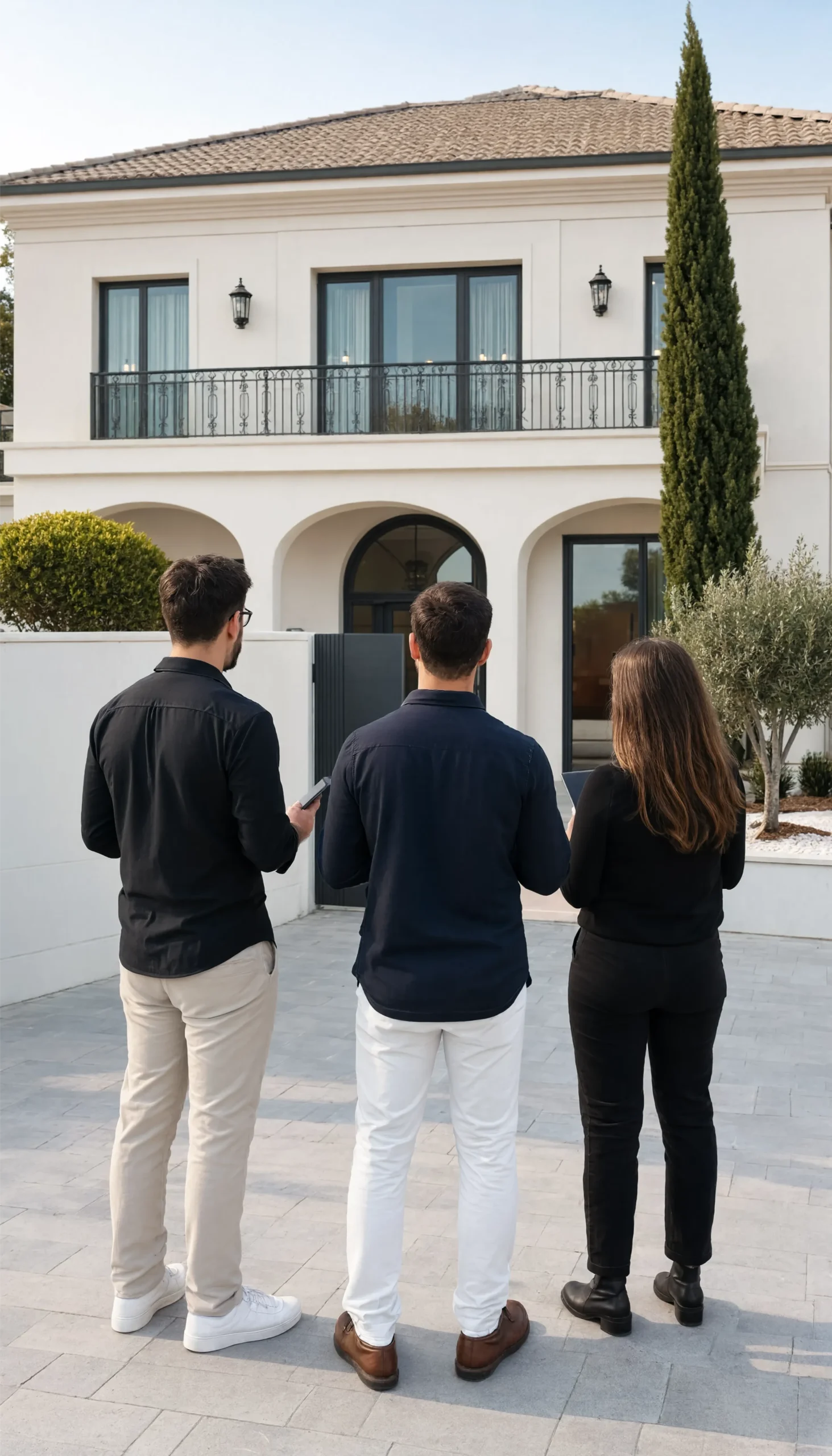 Equipo técnico de Patrimonest revisando una vivienda antes de la compra