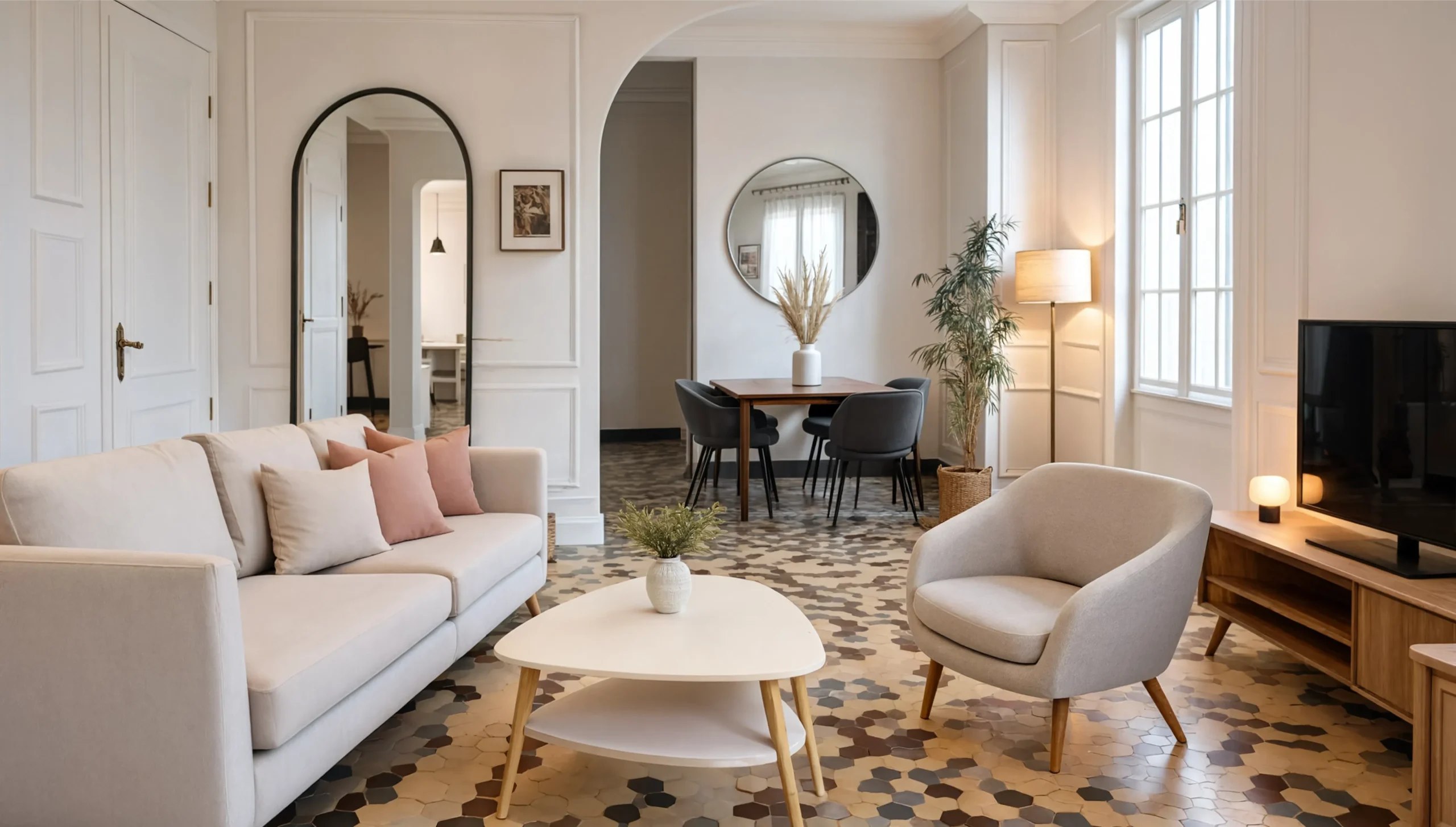 Interior de vivienda gestionada por Patrimonest en Valencia